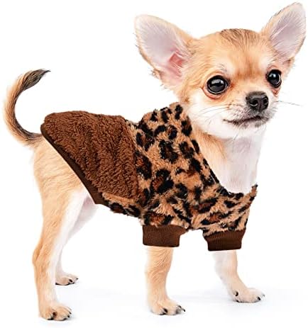 Пуловер за кучета, Hoody, Пухкави Пуловери за кучета, малки Кучета, за Момичета, за Момчета, Зимна Топла Руното Hoody за Кученца, Дрехи за по-студените метеорологични усло