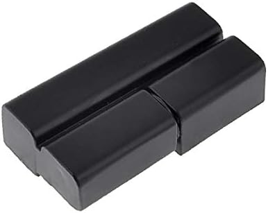 X-DREE Черна дясна откриващата панти за вратите на електрически шкаф (Bisagra de apertura derecha negra para