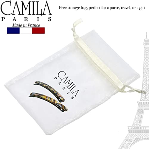 Camila Paris CP3373 Френски щипки за коса, за жени, ръчна изработка, шнола-шнола за момичета, аксесоари за коса за жени. Здрава, нескользящая, модерна, устойчива, за стайлинг, ?