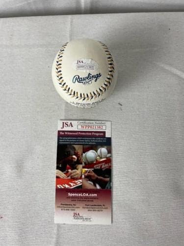 Топката за игра от Всички звезди на 2002 година с автограф на Джими Роллинза JSA WPP021382 - Бейзболни топки