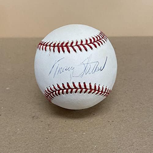 Трейси Сталлард Подписа бейзболен OMLB Auto Голограммой B & E Boston Red Sox - Бейзболни топки с автографи