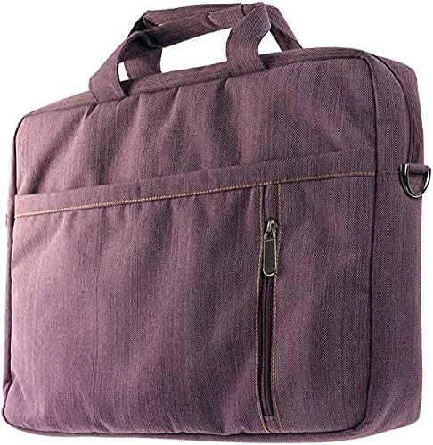 Елегантна водоустойчива чанта за лаптоп Navitech Purple, съвместима с Apple MacBook Pro 16 (2021)