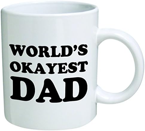 Най-добра кафеена чаша за баща на света - 11 Грама Чаша - Добър Мотивирующий И Вдъхновяващи подарък за офис от Go Banners