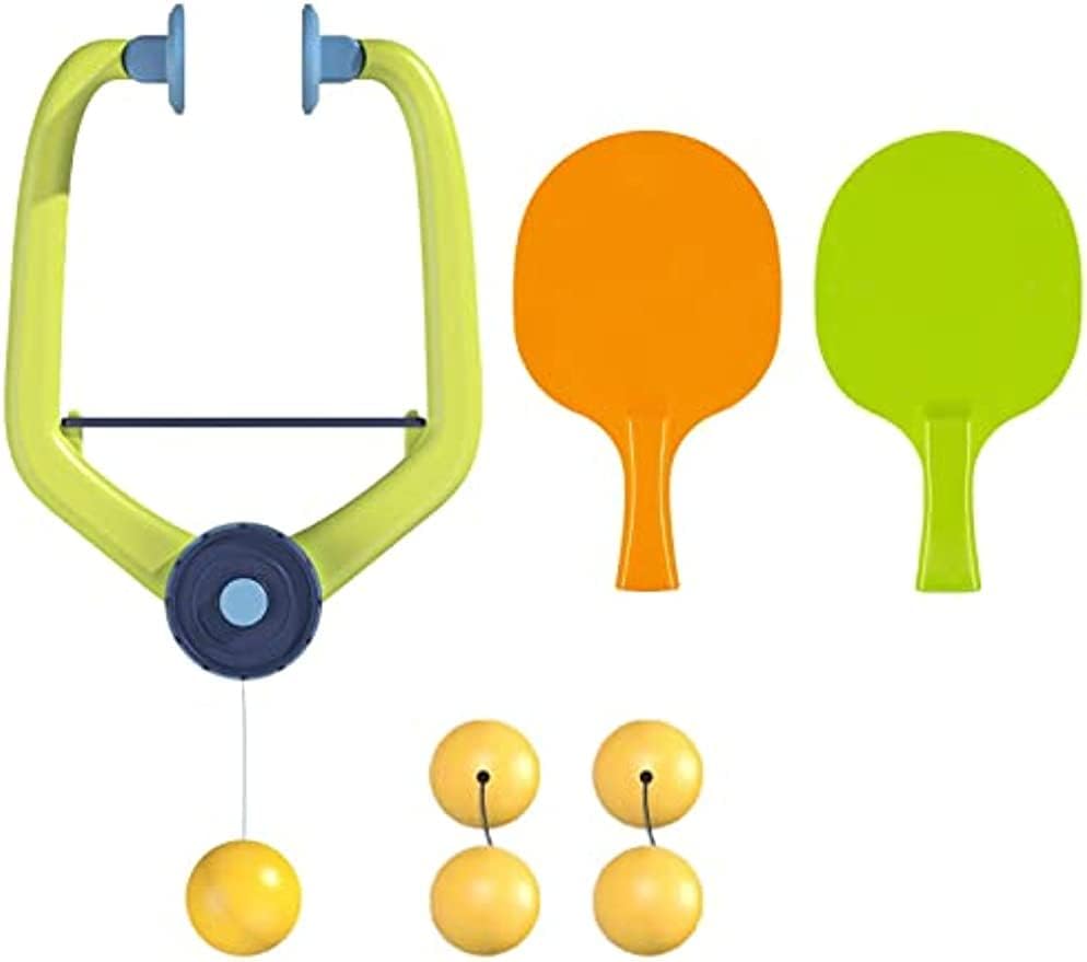 Вътрешен Окачен Тенис на маса Преносими Гребла и Топки Симулатор за рамката на Вратата Играчка За Взаимодействие на Родители и Деца
