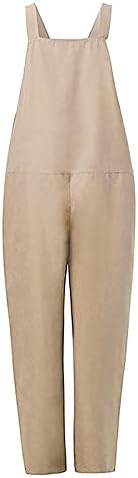 Удобни Панталони с Цепка, Дамски Туристически Ластични Панталони за Пролетта до Глезена на крака, Обикновен