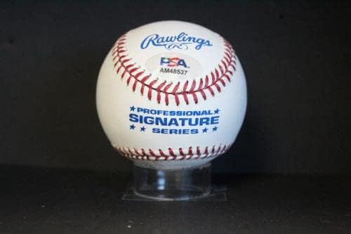 Марв Гриссом Подписа (Надпис) Бейзболен Автограф Auto PSA/DNA AM48537 - Бейзболни топки с автографи