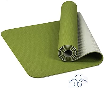 JIAQUAN-SHOP килимче за Йога 6 мм TPE килимче За Йога Противоскользящий Спортен Фитнес Упражнения Пилатес, Фитнес