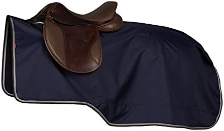 B Одеяло за езда от дъжд Vertigo 600D с Вълнена подплата - Тъмно синьо - 78 см