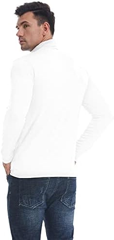 HTB Мъжки Ризи с дълъг ръкав в опаковка 1-2 парчета, Дебнещ Памучни Пуловери Голям и Висок размер, Върховете
