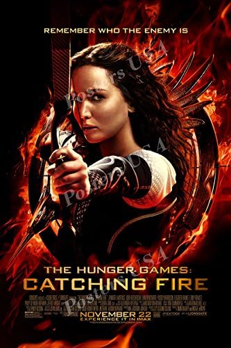 Постери на САЩ - Плакат на филма Глад игри и ще избухне пламък с гланц - MOV359 (24 x 36 (61 cm x 91,5 см))