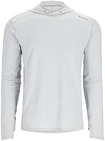 Риза Simms Solarflex UPF 50+, Hoody с качулка за предпазване От Слънцето - Стерлинговый - Средна