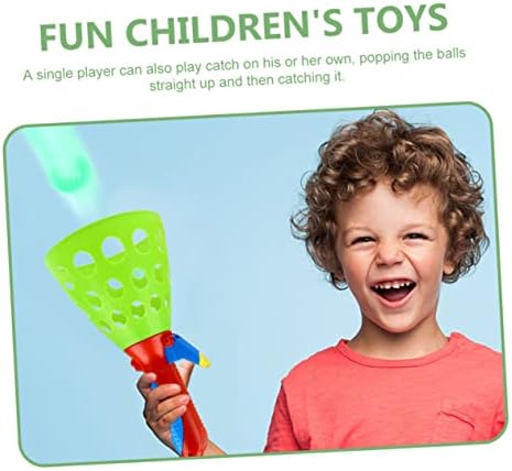 Toyvian Catch The Ball Детски Играчки за улицата, Кукли за Деца, Образователни Играчки, Чаша за Риболов, Детска