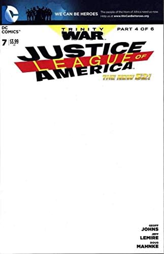 Лигата на справедливостта на Америка (3-та серия) 7 (празен) VF; комиксите DC