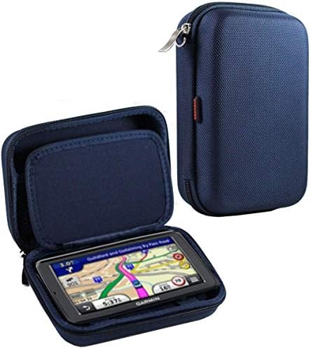 Тъмно Синьо твърд калъф Navitech за носене GPS, Съвместима с RAND McNally TND 540 LM 5 GPS