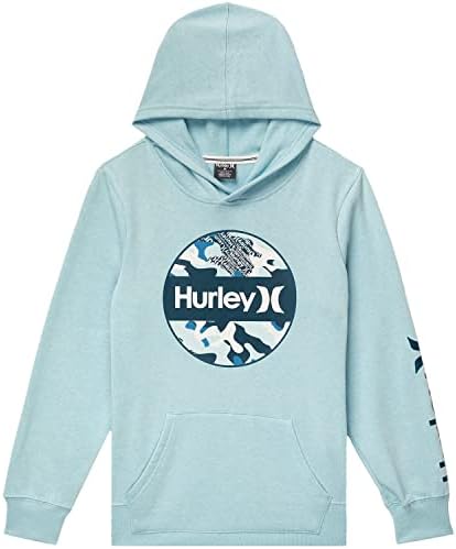 Камуфляжный мек вълнен плат Пуловер с качулка One & Only от Hurley Boy ' s (За малки деца)