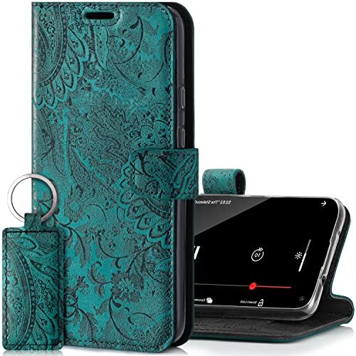 Чанта-портфейл SURAZO Samsung Note 20 Ultra от естествена кожа - 3 слота за карти, RFID и джоб за пари - Стабилна