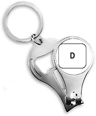 Символ На Клавиатурата D Арт Деко Подарък Мода Ножица За Нокти Халка Ключодържател Отварачка За Бутилки Машина