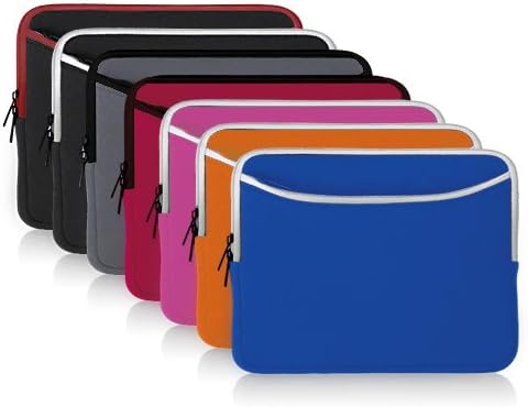 Калъф BoxWave, който е Съвместим с BOYO Vision VTM9003QFHD (калъф от BoxWave) - Мек гащеризон с джоб, Мека чанта, Неопреновый чанта, джоб на ръкава за BOYO Vision VTM9003QFHD - Тъмно сив