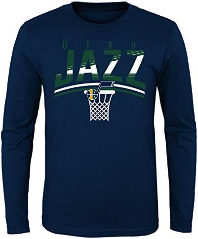 Тениска с дълъг ръкав за момчета в НБА (4-20) Hot Shot, Команден вариант