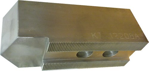 USST KT-12208AP Alum T6061 Заточени Мек затварящ гъба за 12-инчов стругове патрони с ЦПУ с височина 2 инча (комплект
