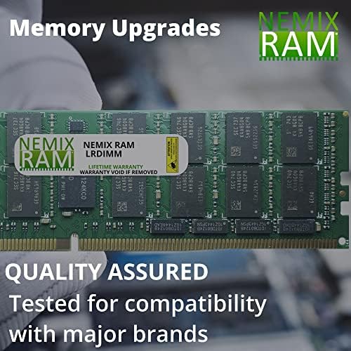Оперативна памет NEMIX 265 GB (8x32 GB) DDR4-2400 Mhz PC4-19200 ECC LRDIMM 4Rx4 1.2 Намалява натоварването на