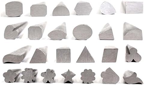 Комплект за щамповане на метални форми от 25 части с футляром с цип (ToolUSA: TJ-44446)