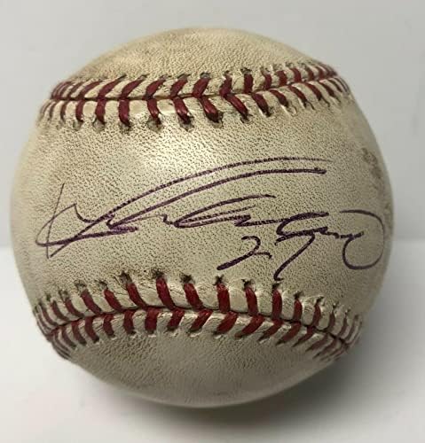 Владимир Гереро Подписа MLB Бейзбол Angels PSA I68939 - Бейзболни Топки С Автографи