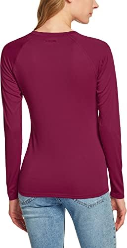 Женска тениска CQR UPF 50 + С дълъг Ръкав За защита От ултравиолетови лъчи и Слънцето, Хладни и Сухи Спортни