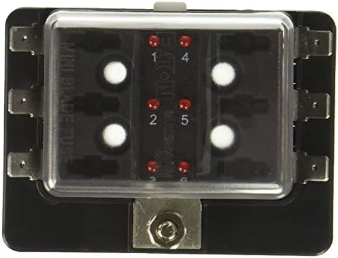 Панел предпазител Bussmann FP-ATC-06ID (6 щифта авто ATC с led индикатори и прозрачен капак), 1 опаковка