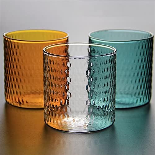Стъклена Чаша Цветни Стъклени Чаши за Пиене Чаена Чаша Модерни Чаши и Посуда За напитки, Чаши За Студени Напитки