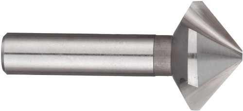 Зенковка от кобальтовой стомана серия Magafor 435 с един край, Без покритие (Блестяща) Повърхност, С 3 надлъжни
