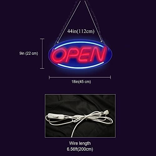 Открита Неонова реклама LED Protecu 3D Art Отворена Неонова реклама, Неонови Лампи, захранвани от USB, Led Табели