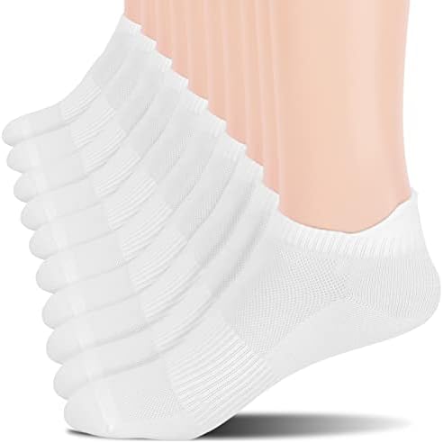 Cozi Foot 10 Чифта Женски Чорапи На Щиколотках Тънки Меки Спортни Чорапи С Дълбоко Деколте И По Езика