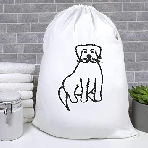 Чанта за дрехи /Измиване /за Съхранение на Azeeda Седнала куче (LB00022455)