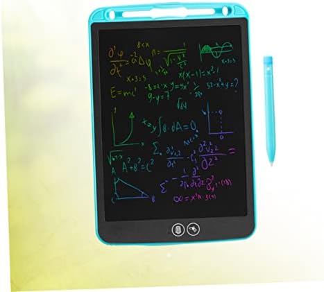 SOLUSTRE LCD таблет За писане Детски Таблет За рисуване 3шт 10 Инча Синьо небе на Борда Цветен LCD дисплей За