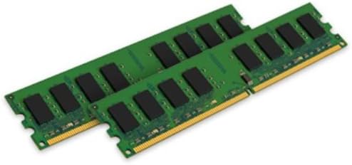 Kingston ValueRAM Комплект от 2 GB (2x1 GB) 667mhz DDR2 без ECC CL5 240-Пинов Небуферизованный DIMM настолен