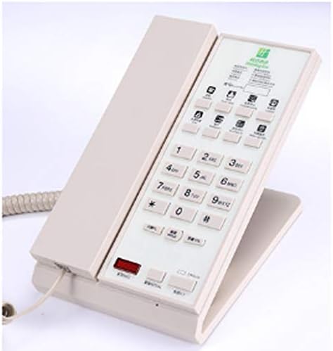 Кабелен телефон GELTDN - Телефон - Телефон в стил ретро-Новост - Минибар-Телефон с номер на обаждащия се, монтиран