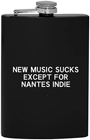 Нова Музика Гадно, с Изключение На Nantes Indie - 8oz Хип-Хоп-Фляжка За Пиене на Алкохол