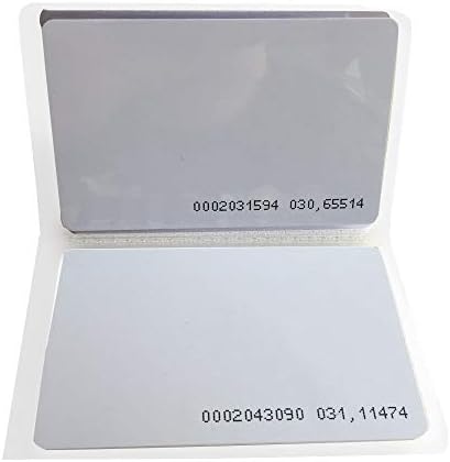 Безконтактен RFID-безконтактен смарт карта YARONGTECH 125 khz с дебелина 0,8 мм за системи за контрол на достъпа