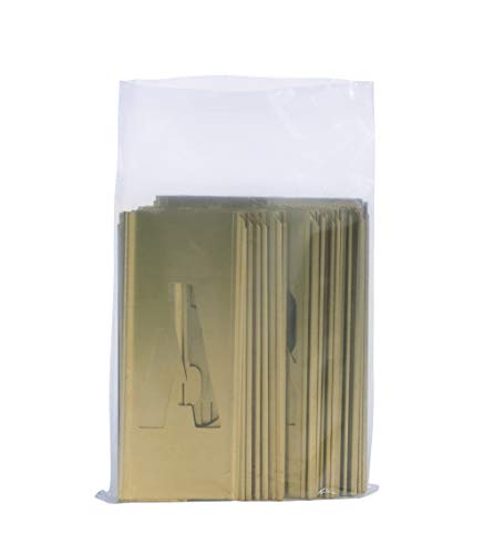 СКОРОСТНА САЩ BPB988 Плоски найлонови торбички размер на 2 на Хиляда, 38 x 54, прозрачно фолио (опаковка по