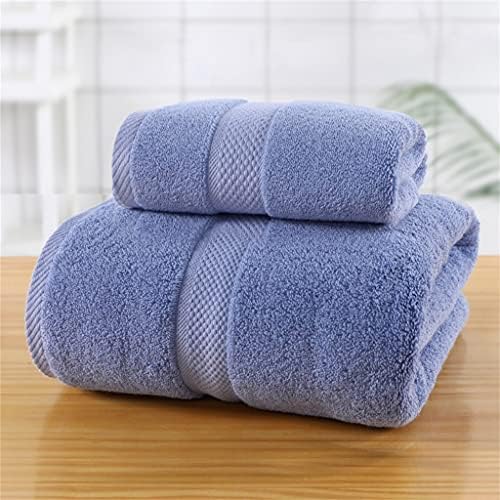 KFJBX Памучно кърпи за баня от 2 части за мъже и жени с Допълнителен впитывающим и быстросохнущим Мек Банска