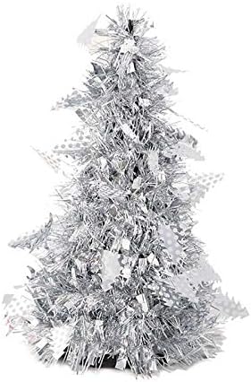 XIOS 2022 Дърво с Малка Декорация на Дърво Десктоп Творческа Коледни Мини-Коледна Украса Начало Декор Puppy Любов Украшение (Злато, един размер)