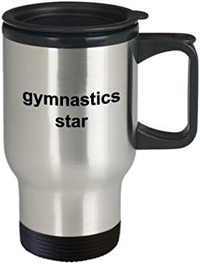 Треньор по гимнастика Пътна чаша Гимнастичка Учител кафеена чаша Идеи за подаръци за жени, момичета, момчета,