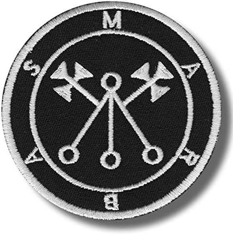 Знак Марбаса - нашивка с бродерия, КУПИ 3 ВЗЕМИ 4, 3,2 X 3,2 (ИНЧА)