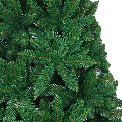 Изкуствена Луксозна Коледно Дърво SHATCHI Bushy Imperial Pine, Окачени Клонове, Накрайници за Моливи с Метална