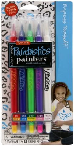 Дръжка-четка Elmer's Painters Paintastics, Класически Цвят, Комплект от 5 Дръжки (E115)