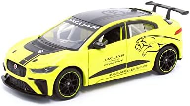 Демонстрационни модели на Jaguar I-Pace eTROPHY, Жълто TM0001JA - Монолитен под налягане модел На автомобила