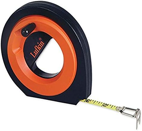 Моля, Lufkin 3/8 x 50 m /164' Hi-Elbi® Orange Speedwinder® SAE / Метрична двойни едностранно дълга стоманена