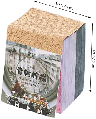 Didiseaon 1200 Листа Стикер Книгата Растения Декор Пътни Принадлежности Мини Етикети САМ Албум за Изрезки Материал