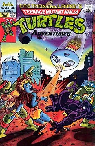 Приключенията на костенурките нинджа-мутантите (2 серия) 12 (2) FN; Комикс Арчи